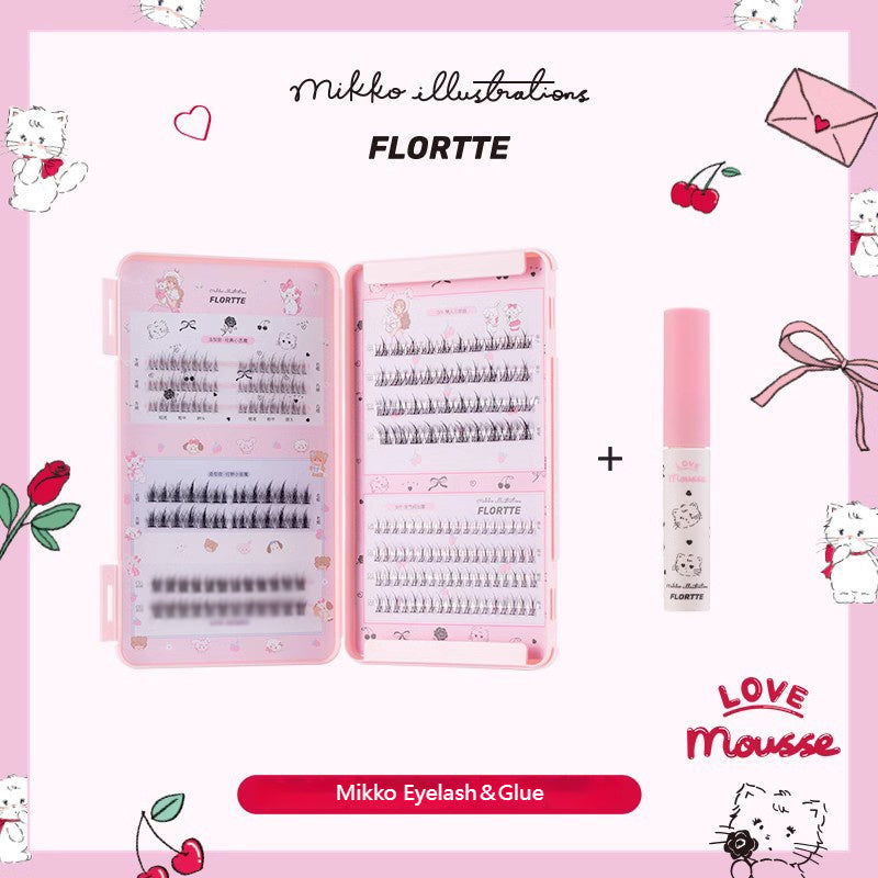Collection of Mikko False Eyelashes(5 types 242 pieces) in a gallery layout